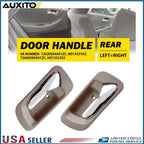 2X Door Handle Set for Honda Accord (1998–2002) Rear Inner Beige Housing