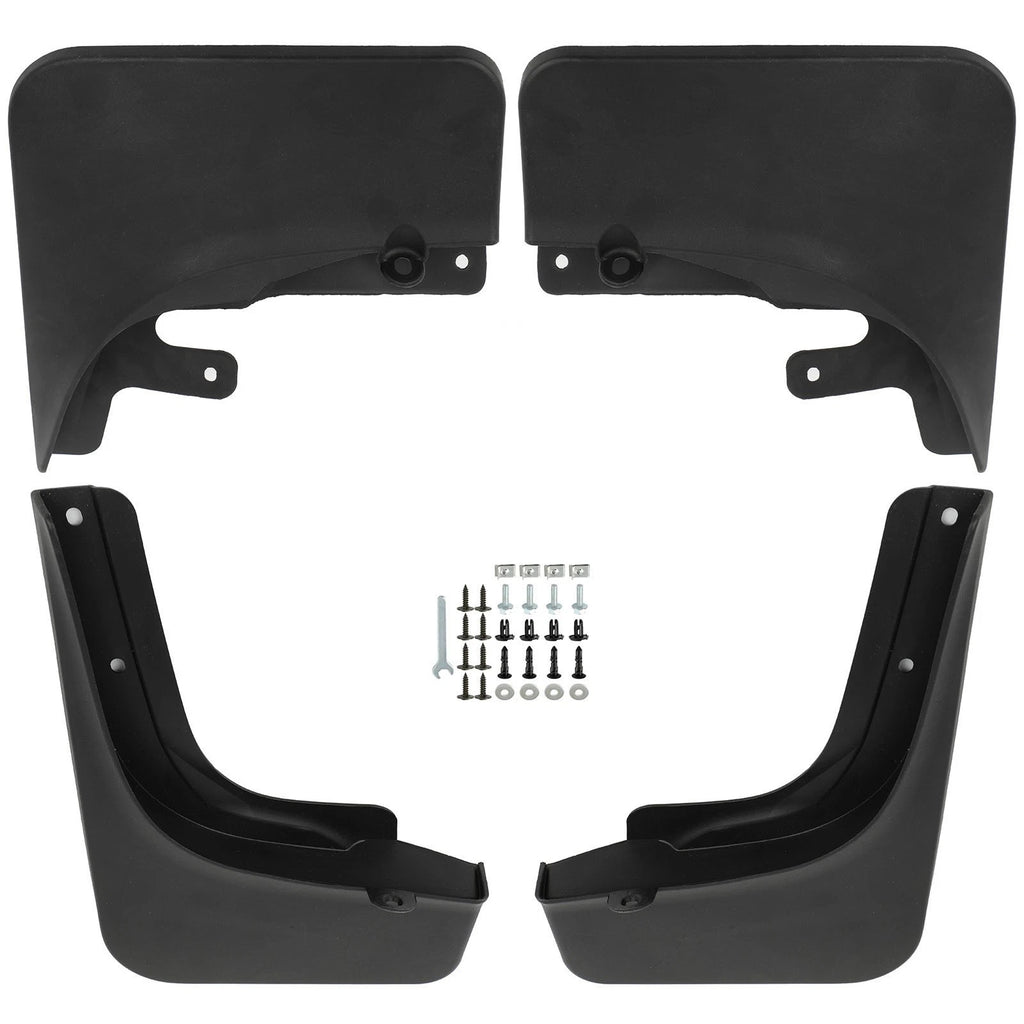 Set of 4 Mud Flaps Splash Guards for Rivian R1T (2022–2024)
