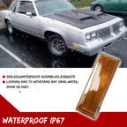 Front Amber Side Marker Light Lenses for Cutlass 1981–1988 2 Door