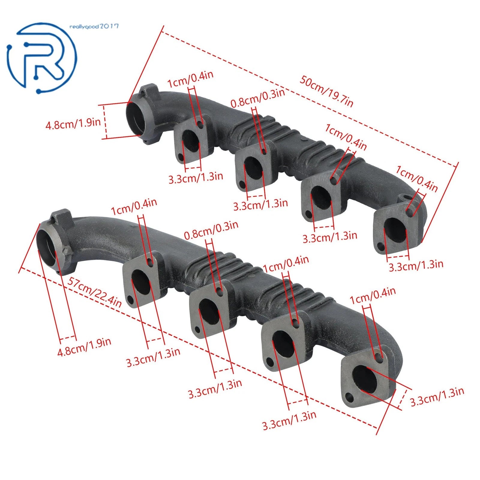 Exhaust Manifold Kit for Ford F250 F350 (2003-2007)