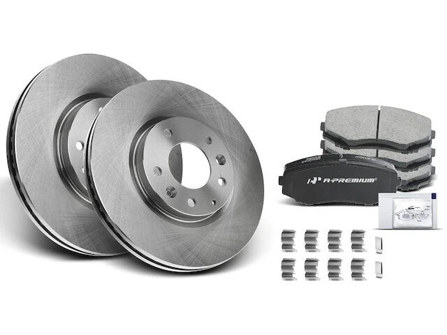 Front Brake Pad and Rotor Kit for Mazda CX7 (2007–2012) RN496FH