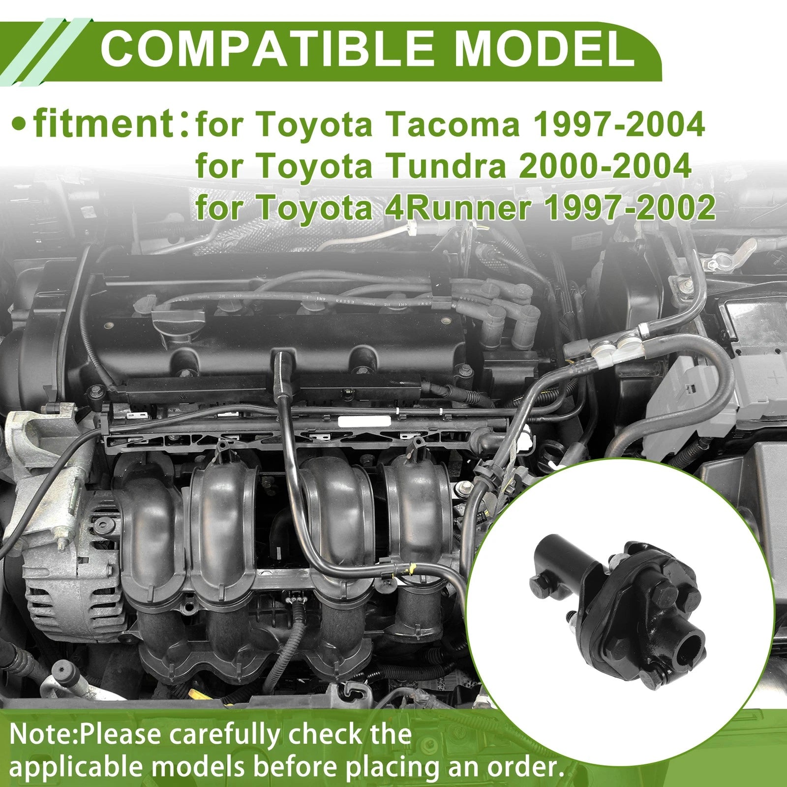 Steering Column Shaft for Toyota Tacoma (1997–2004) No. 4586034020 Metal
