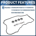 Valve Cover Gasket Set for Lexus ES300H (2013–2018) VS50825R