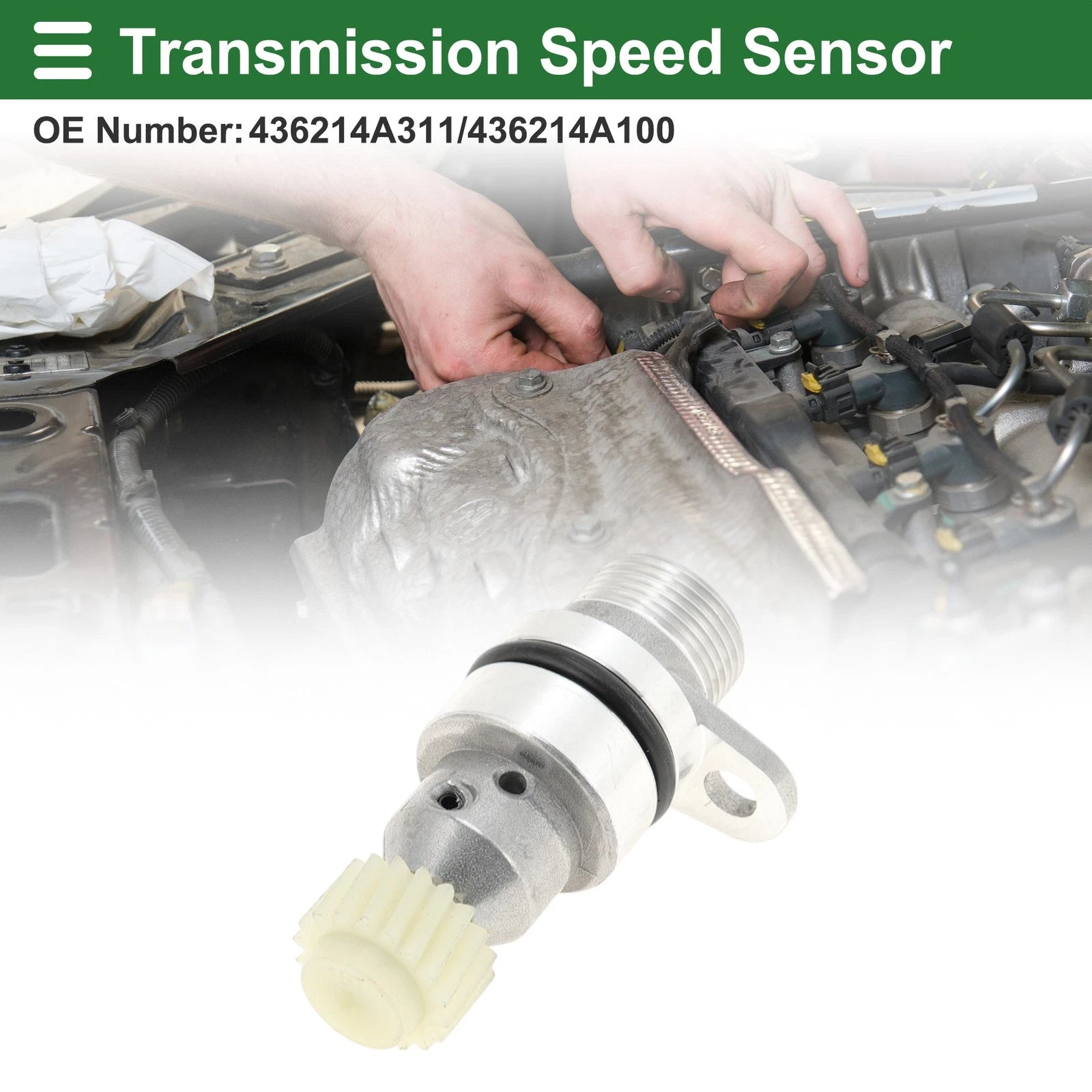 1 Pc Transmission Speed Sensor No. 436214A311 for Hyundai Libero (2000–2006)