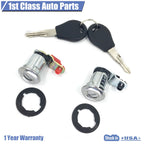 Door Lock Set with Key for Nissan D21 Pathfinder (1986–1991)