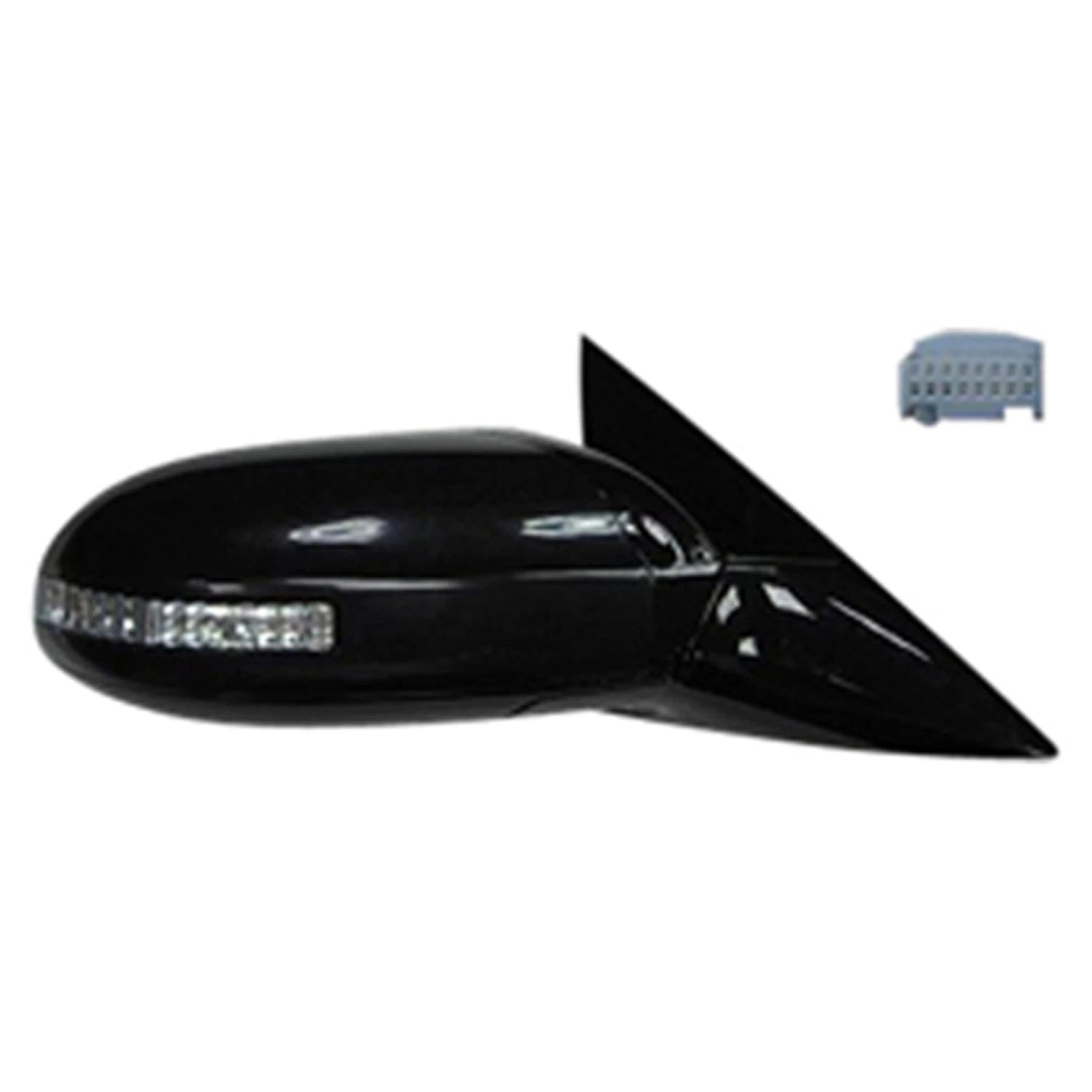Replacement Passenger Side Power Door Mirror w/Turn Signal w/o Premium Package