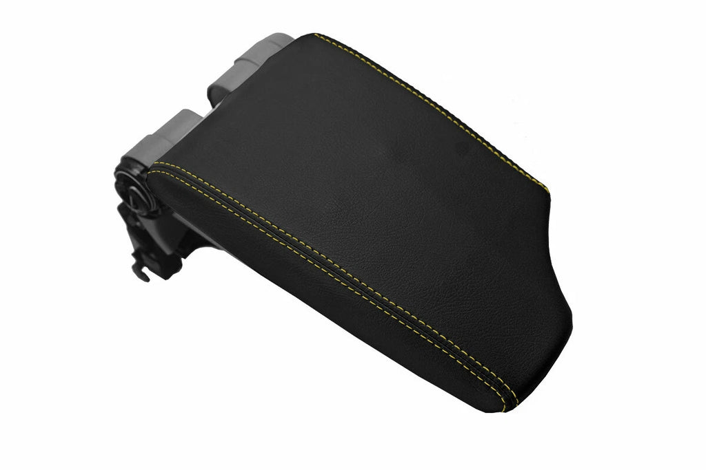 Console Lid Pull Over Cover for BMW E81 E82 E87 (2004–2013) Yellow Stitch