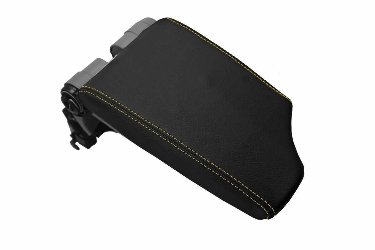 Console Lid Pull Over Cover for BMW E81 E82 E87 (2004–2013) Yellow Stitch