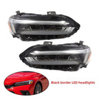 Headlight Pair for Honda Civic (2022–2023) - Sport Touring, OEM