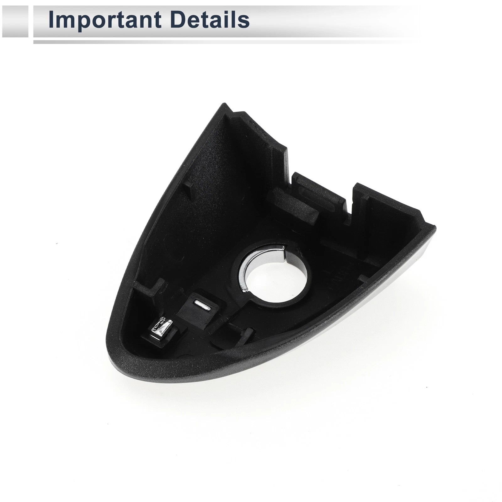 Front Left Door Handle Lock Cylinder Cover for Toyota Corolla (2014–2018) Gray