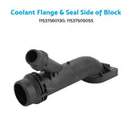 Coolant Flange & Seal for BMW 1 Series, 3 Series, X3, Z4 (2004–2019)