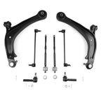8x Front Lower Control Arms with Ball Joint for Honda Odyssey (2011–2017)