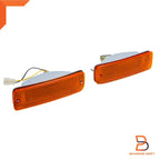 Amber Lens Bumper Side Turn Signal Lamp Light for Toyota Hilux (1988-1997)