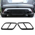 Muffler Tail Pipe Cover for Land Rover Range Rover Velar (2017-2021) Black