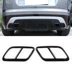 Muffler Tail Pipe Cover for Land Rover Range Rover Velar (2017-2021) Black