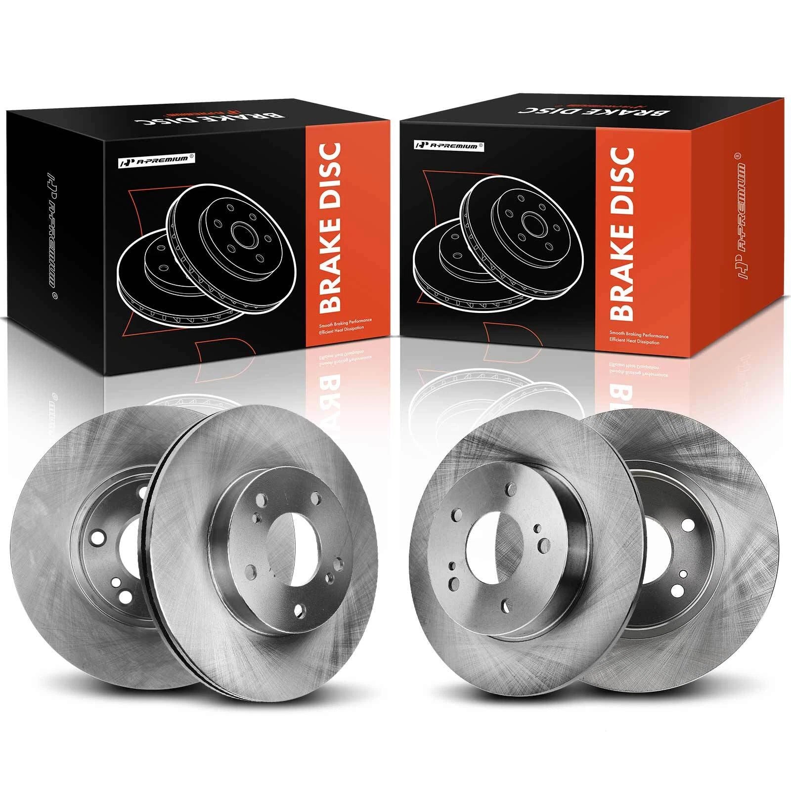 Set of 4 Disc Brake Rotors for Nissan Maxima (1994–1999)