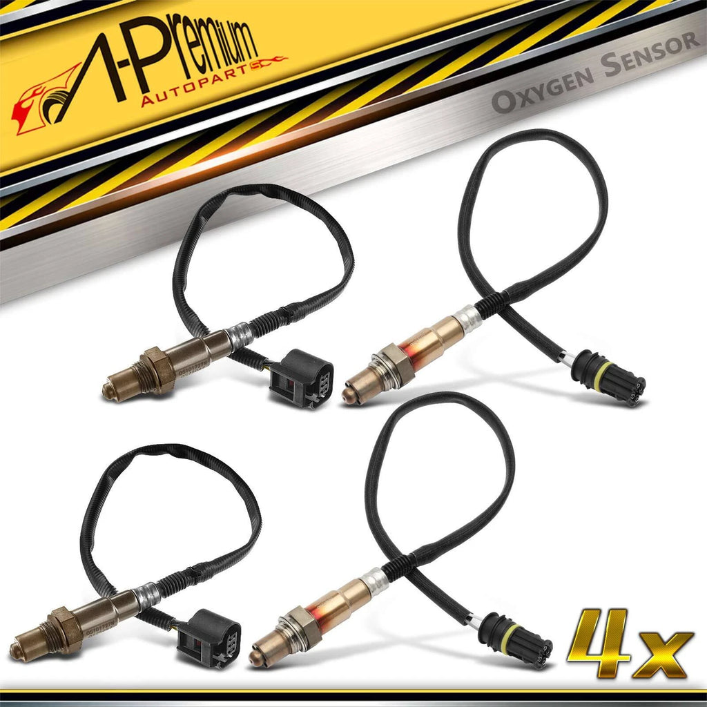 Set of 4 O2 Oxygen Sensors for BMW M5 M6 M6 Gran (2012–2019)