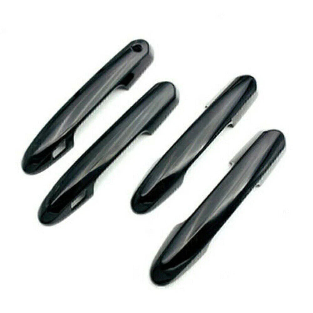 Black Car Door Side Handle Covers for Toyota RAV4 (2019-2020)