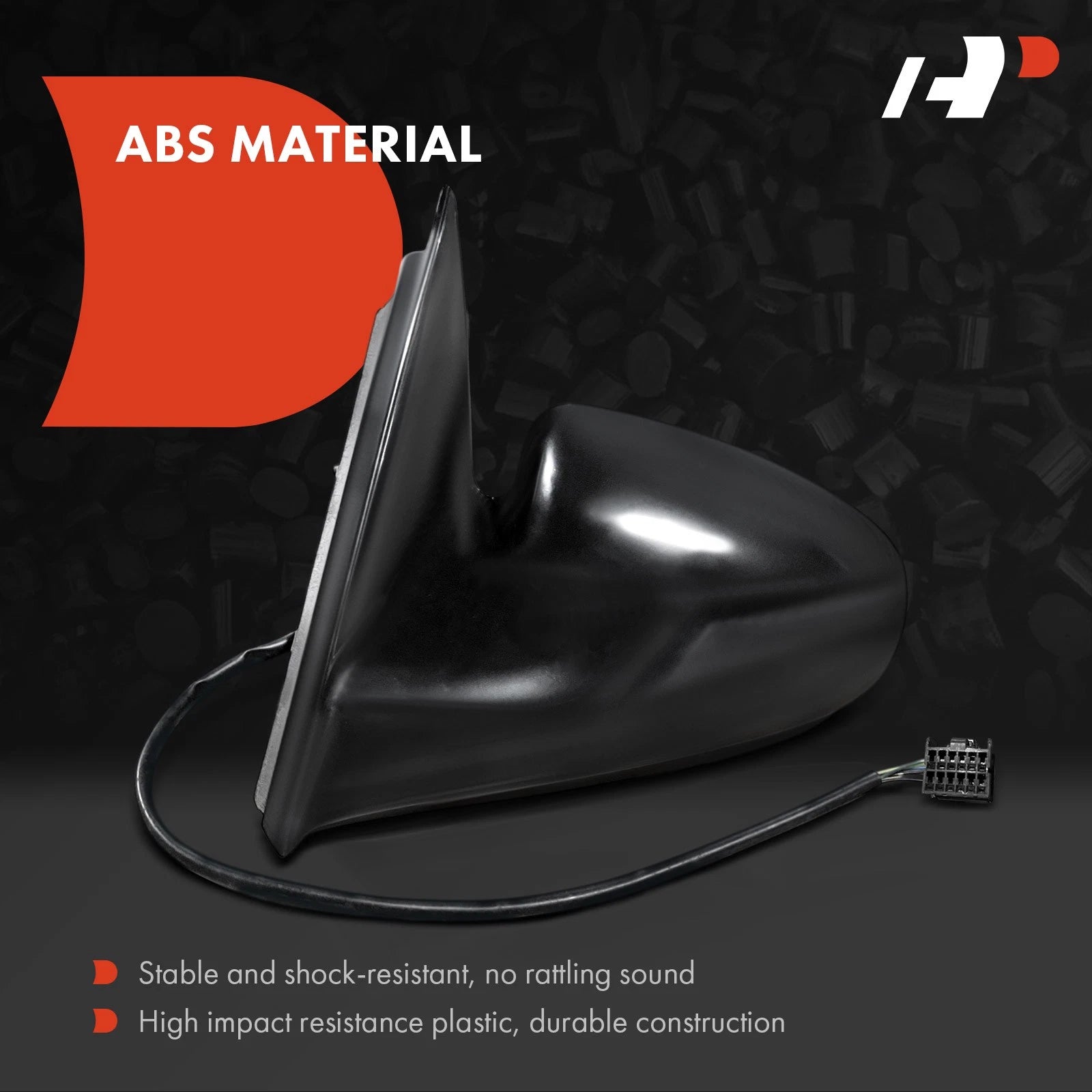 Driver Power Mirror Manual Folding Heated for Pontiac Bonneville (2000–2005)