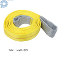 2X 2 Inch x 10 FT Heavy Duty Lifting Sling Straps 15,000lbs Fracture Strength
