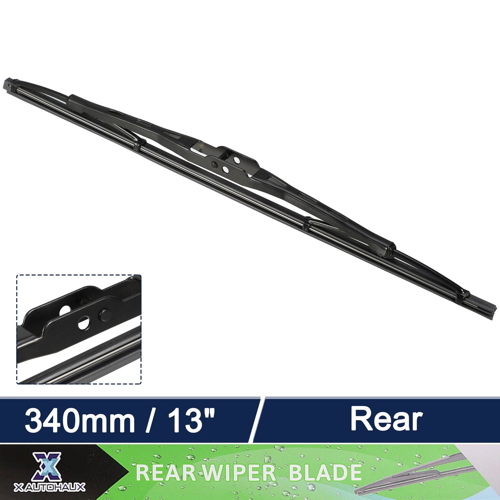 13" Rear Windshield Wiper Blade for Audi A3/S3 (2003–2013)