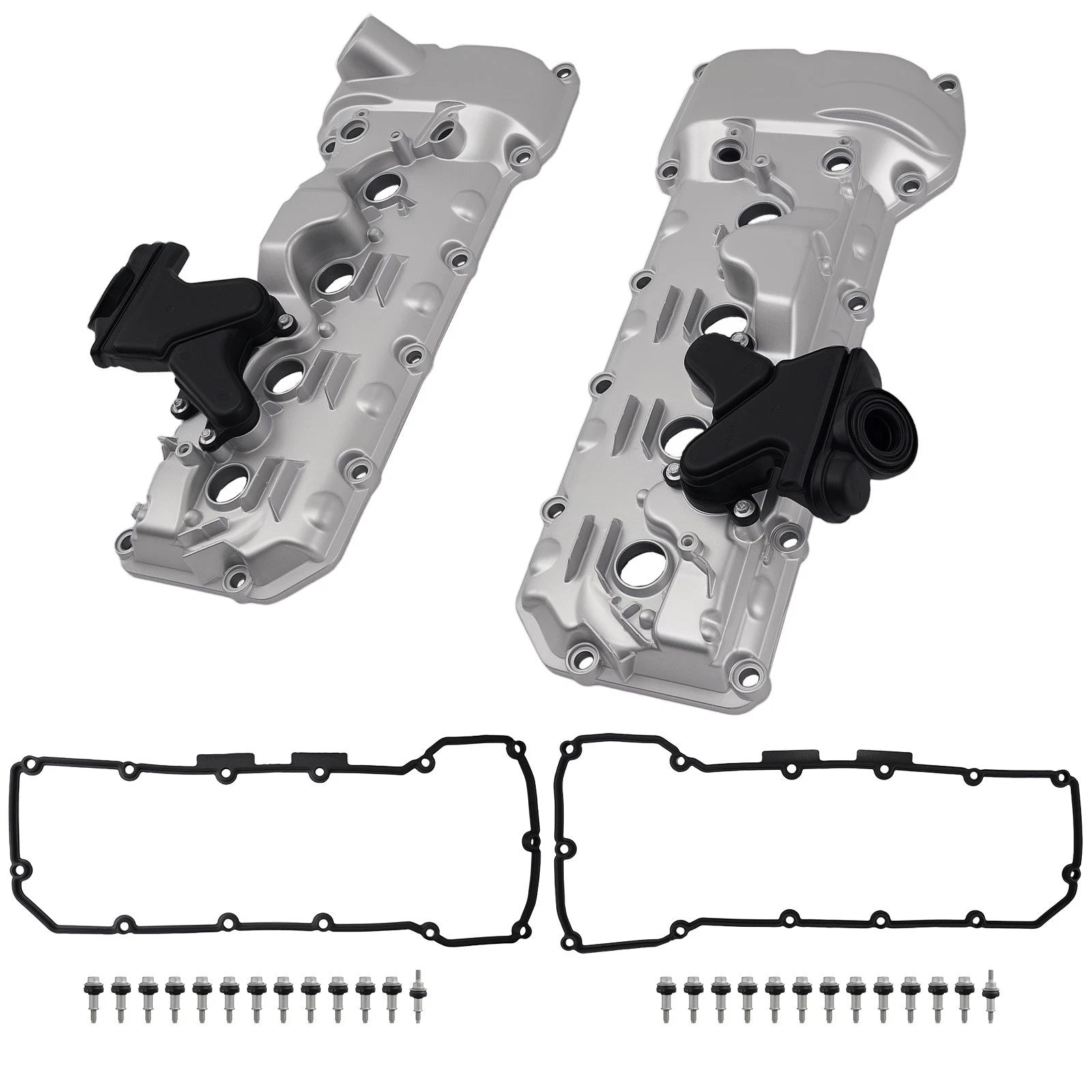 Aluminum Head Cover for BMW M3 V8 (2008–2013) 11127848154, Mounting Set