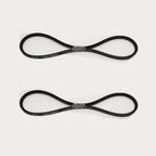 2X Fan Belt 19805-72530 for Kubota Engines Z482 D722 D902 DG972 J108 J310