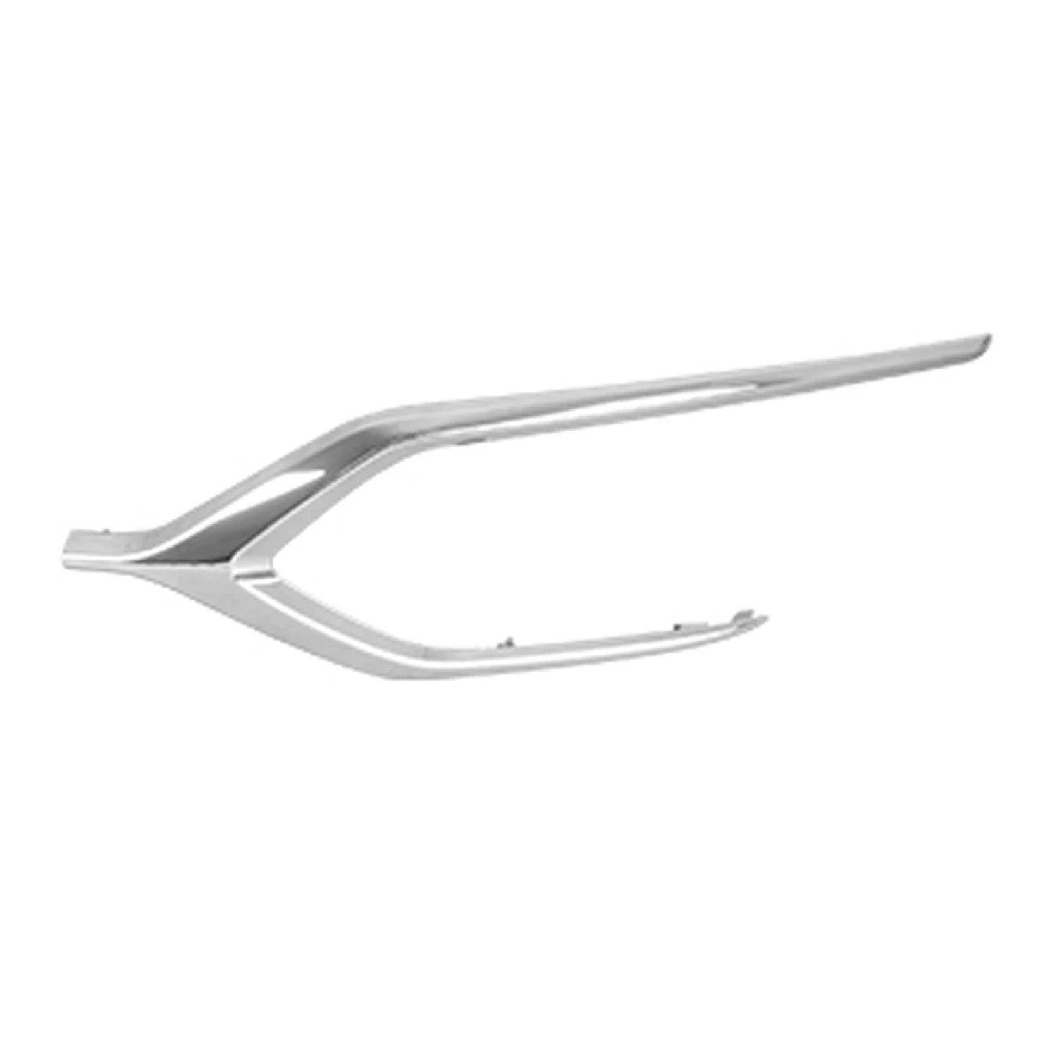 Replacement Chrome ABS Plastic Front Driver Side Bumper Cover Molding