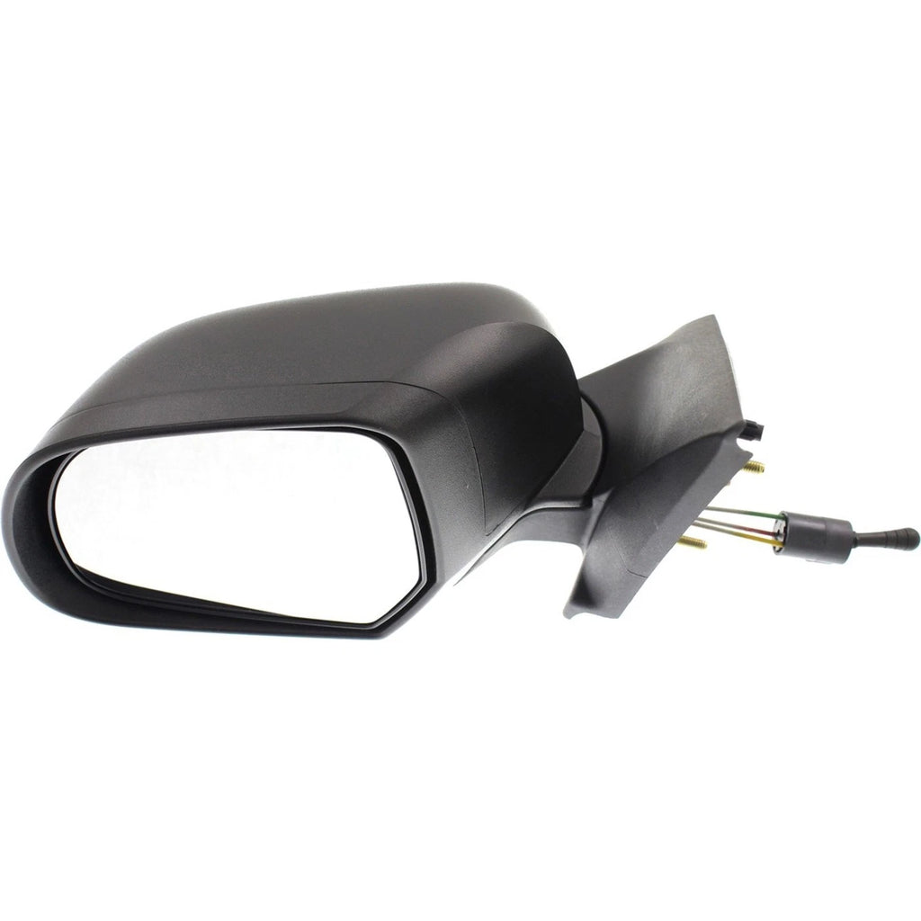 Manual Remote Mirror for Nissan Versa Sedan (2012–2015) Black