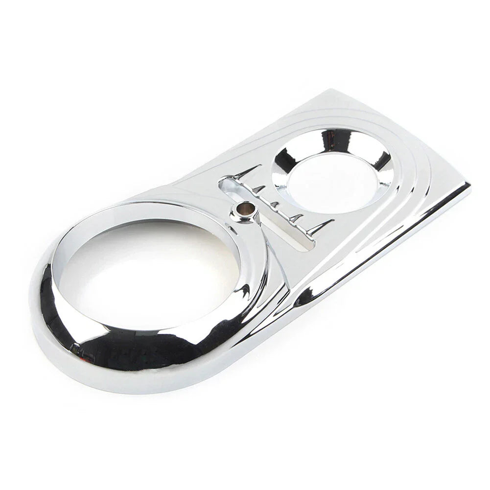 Chrome ABS Dash Panel Insert Cover for Harley Softail FLSTC Street Glide