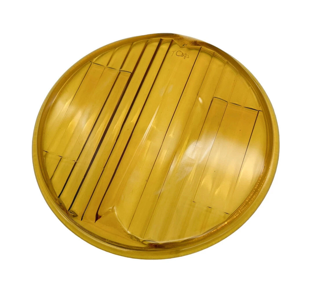 Amber Glass Cats Eye Fog Light Lamp Lenses for 1939 Chevy (1939–1939)