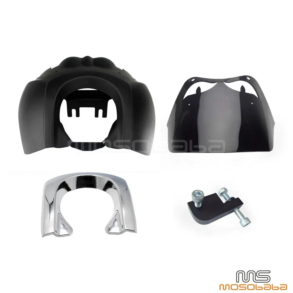 Front ABS Club Style Headlight Fairing Set for Harley Dyna FXDXT (2000-2003)