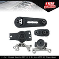 Set of 4 Engine Transmission Motor Mounts for Nissan Sentra (2007–2012)