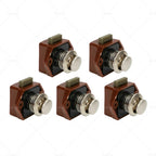 5x Push Button Latch Knob Catch Lock for RV Drawer Cupboard Door