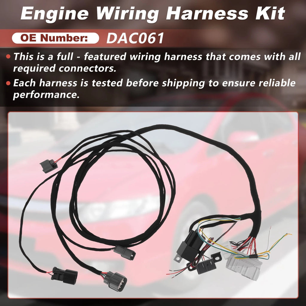 DAC061 Engine Wiring Harness for Honda Civic EG (1992–1995)