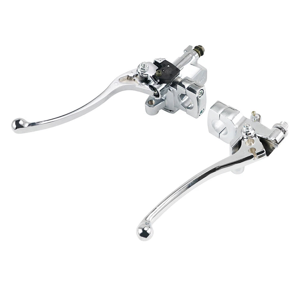 Hydraulic Brake Master Cylinder Clutch Lever for Universal 1" Motorcycle Bar