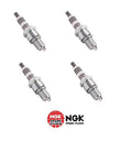 Set of 4 NGK Iridium IX Spark Plugs DCPR7EIX 6046 for Fiat 500 (2014–2015)