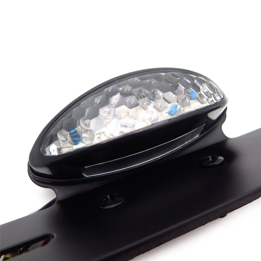Custom Motorcycle Brake License Plate Tail Light with Turn Signal for