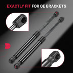 2X 15" 45lb Gas Strut for Snugtop Truck Cap (Camper Shell)