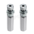 2X Quick Release Flag Pole Holder for ATV UTV Motorcycle Dirt Bike