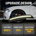Smoke LED Side Bumper Marker Lights for Dodge Charger (2015–2023)