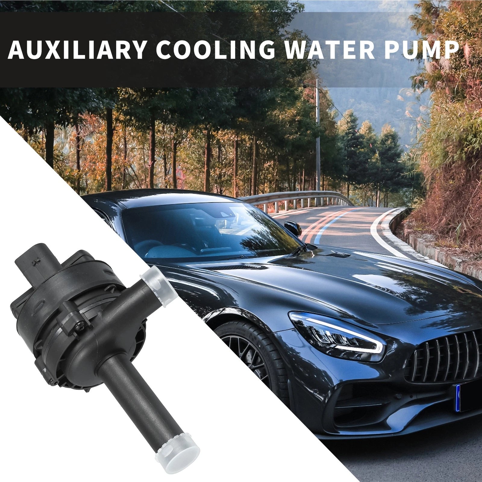 Auxiliary Cooling Water Pump for Mercedes-Benz CL550 C216 (2007–2014) No. 2218350164