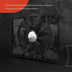 Radiator Fan Assembly with Shroud for Mercedes-Benz C300 C400 C43 AMG (2015–2019)