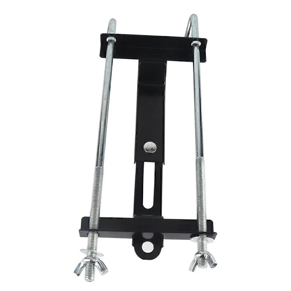 Black Adjustable Battery Holder for Car Storage - Stabilizer Bracket