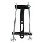 Black Adjustable Battery Holder for Car Storage - Stabilizer Bracket