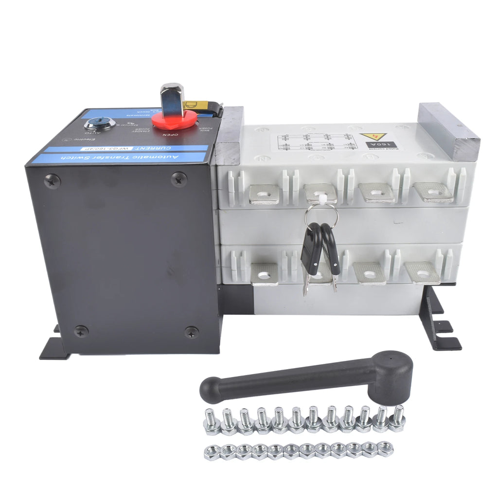 Automatic Transfer Switch for Industrial Applications (160A, 110V/220V)