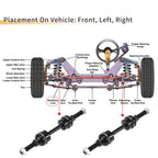 Set of 2 Front Stabiliser Sway Bar Links with Bushing for Ford F-150 (No.K750074)
