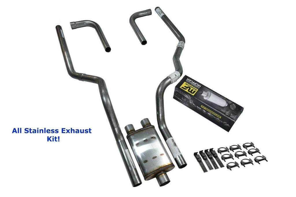 Dual Exhaust Kit for Ford F150 (2021–2025) Stainless Side Exit