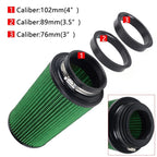 Cold Air Intake Filter 3" 3.5" 4" for Universal (Fits Most Models)