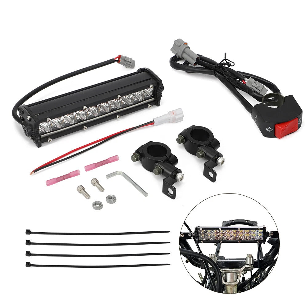 60W LED Headlight Bar Kit for Yamaha YFZ450R (2009–2022) YFZ450X YFZ50 (2017–2021)